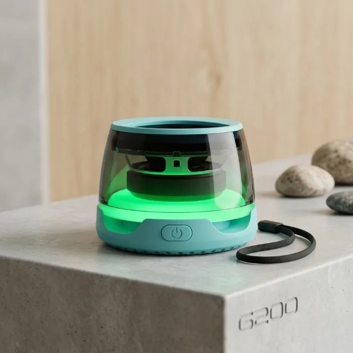 Magnetic Ultra-Portable LED Bluetooth Speaker G200 Wireless Speakers Mini RGB